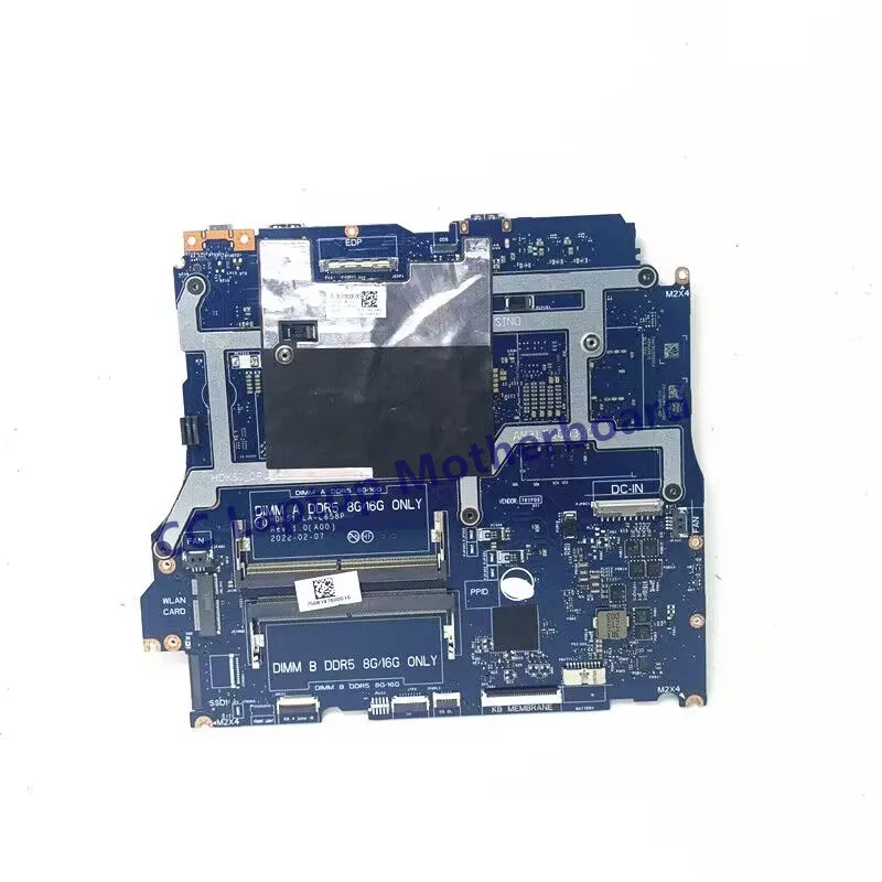 CN-03MJW9 03MJW9 3MJW9 For DELL G15 5525 Laptop Motherboard With Ryzen 5 6600H CPU GN20-P0-A1 RTX3050 LA-L658P 100% Tested Good