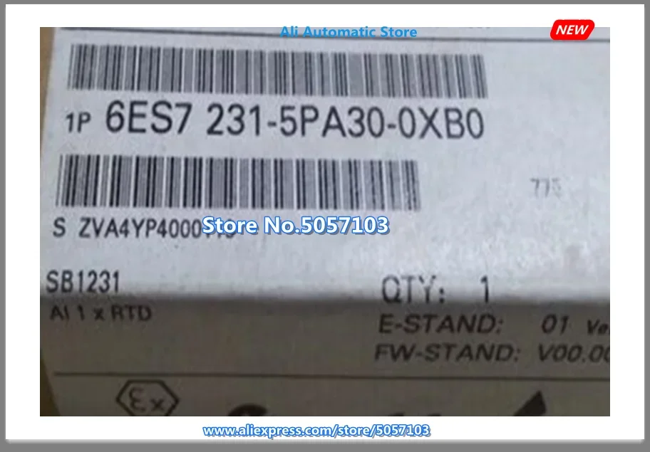 

6ES7231-4HA30-0XB0 6ES7231-5PA30-0XB0 6ES7231-5QA30-0XB0 6ES7232-4HA30-0XB0 6ES7278-4BD32-0XB0 New Original Boxed