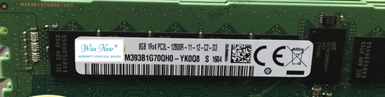 

For server M393B1G70QH0-YK0Q8 8GB 1RX4 12800R 1600 REG 8G