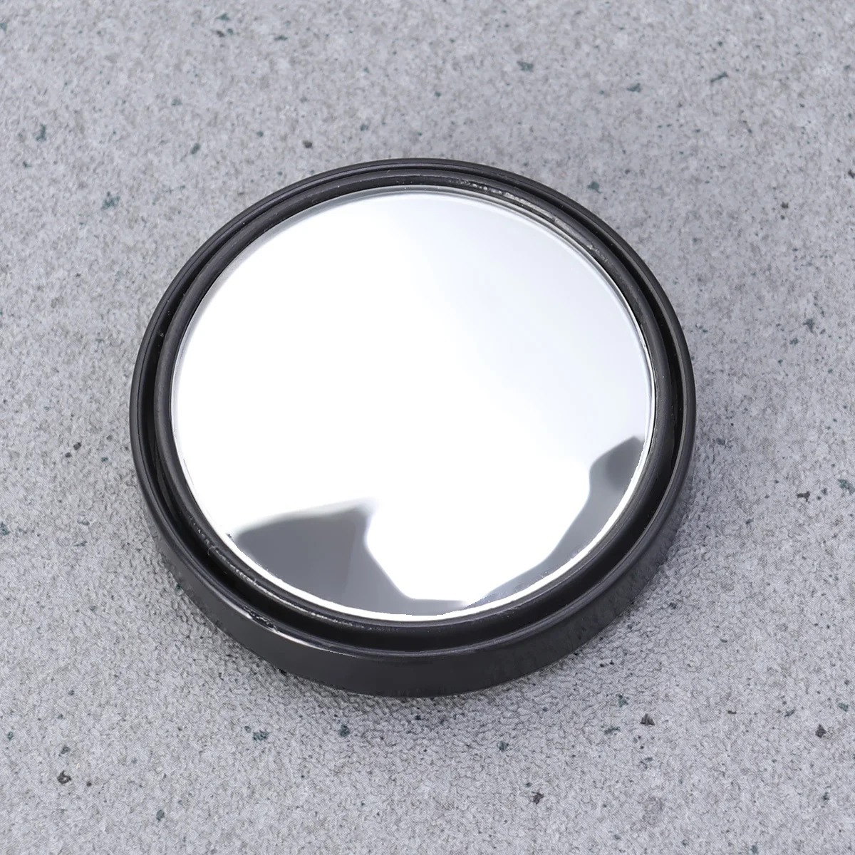 

360 Wide Angle Rotatable Blindspot Mirror Small Round Black Convex Car Side Rearview Mirror for Safety Driving