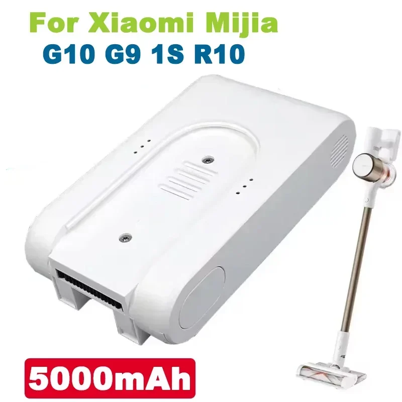 

Original 25.2V 5000mAh Rechargeable Lithium-Ion Battery Pack for Xiaomi Mijia Dreame G9 G10 R10 1S Wireless Vacuum Cleaner