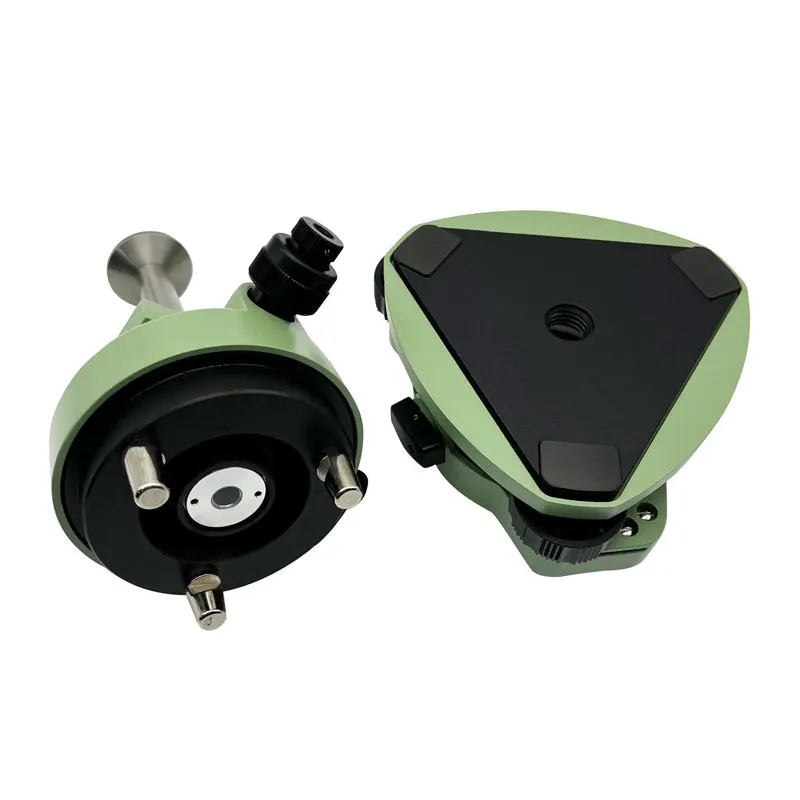 New Green Tribrach & Carrier with Optical Plummet with 5/8 Thread for GPS