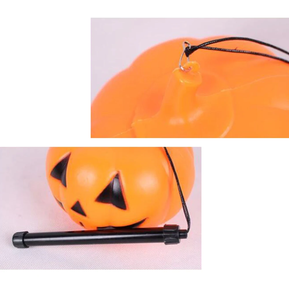 

Glowing Pumpkin Bucket Halloween Atmosphere Prop Lantern Decoration Pumpkin Lamp Creative Horror Bright Light