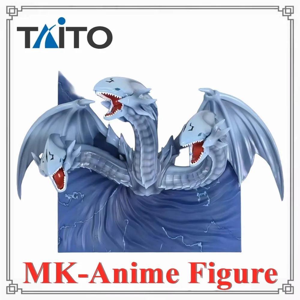 

Original TAITO Yu-Gi-Oh! Anime Toy Blue Eyes Ultimate Dragon Key Stand Anime Figures Action Figure Model Gift Figurine