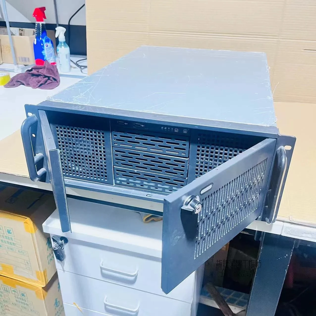 4U Rackmount Industrial Chassis, Extended 650mm, Multi Drive Bays, EATX Dual Motherboard, ATX Power Supply Storage Server Case