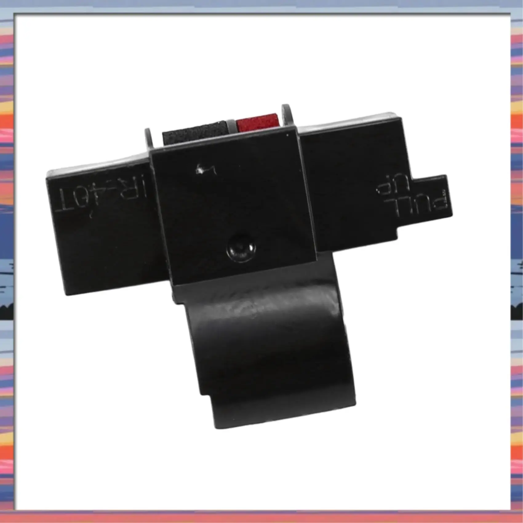 AC18 (garantido) IR-40T (pacote com 20) Rolo de tinta de fitas de impressora de calculadora compatível - preto e vermelho