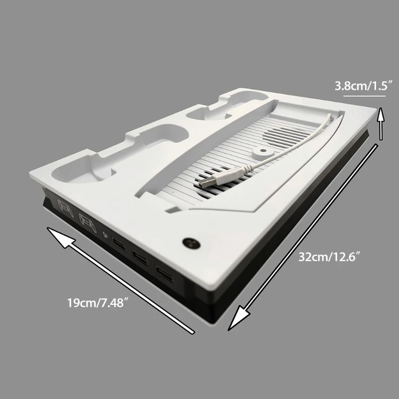 Multi-function Cooling Stand Handle Charging Base Bracket Built-in Cooling Fan