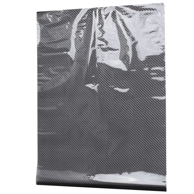 0.5x2M pellicola idrografica per immersione a trasferimento d'acqua con stampa in fibra di carbonio nera