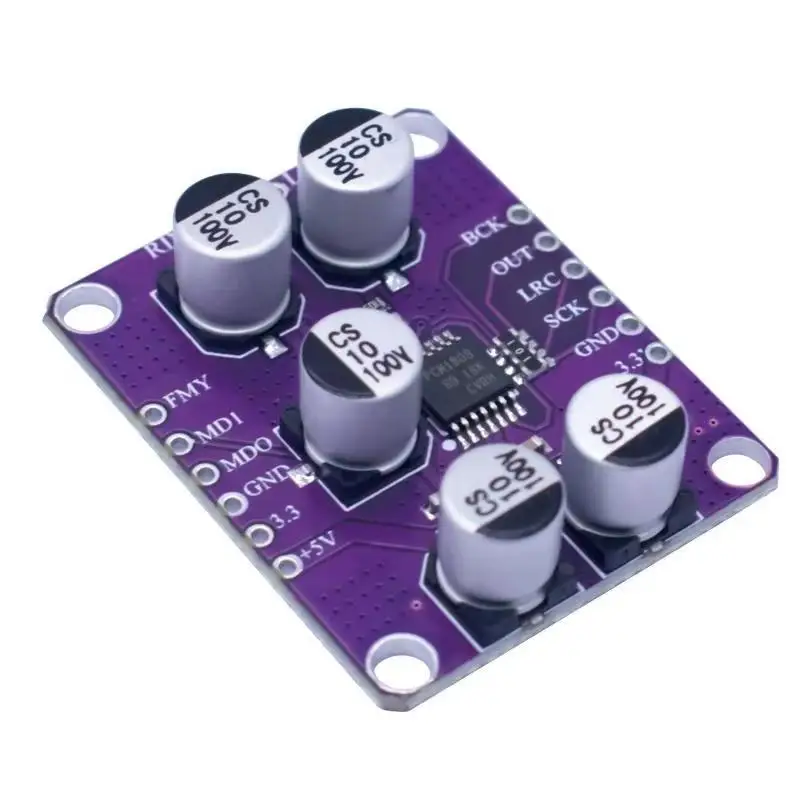 NEW 24Bit PCM1808 Stereo ADC Module 105dB SNR Single‑Ended Analog‑Input Audio Decoder Board I2S Player Diy Electronic Component view 4