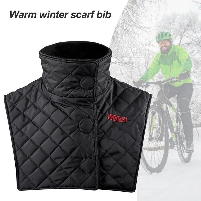 Motorcycle Black And Windproof Neck Warmer Warmth And Comfort Widened Chest Area To Avoid Neck Leakage In Cold Suitable For Bike