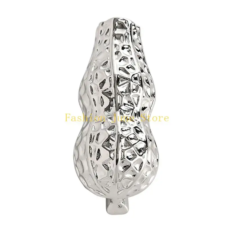 N5KA Flower Holder Brooch Decorative Garment Pin, Alloy Floral Accent for Jackets Coats Scarves, Daily Wear Party Styling