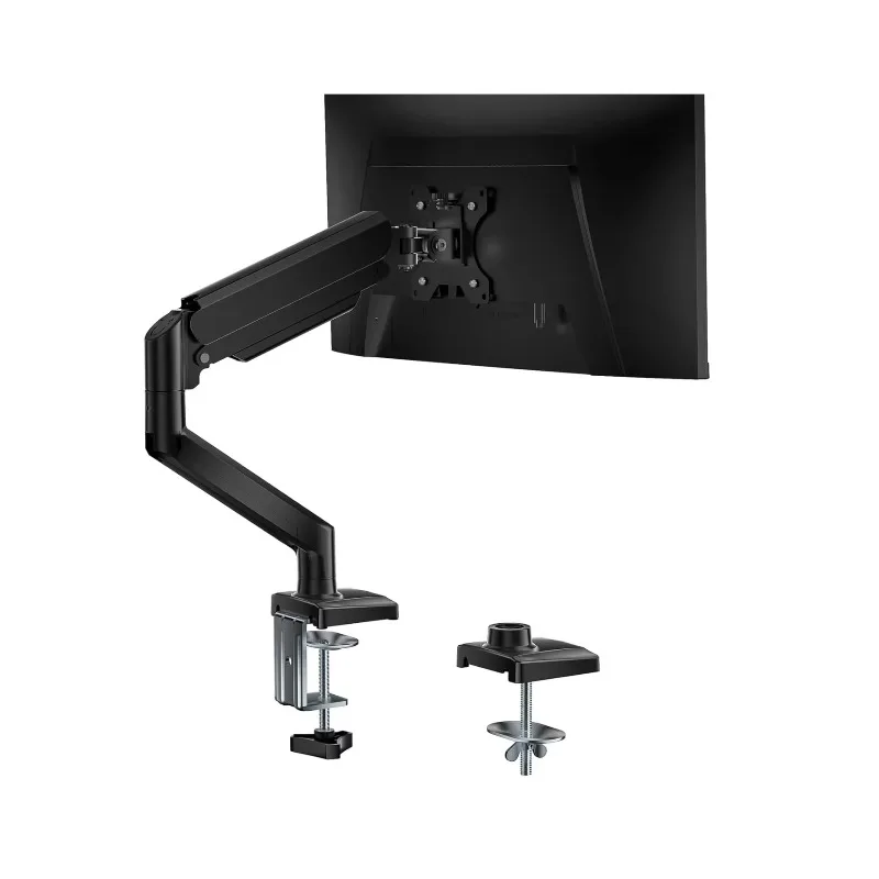 Gas Spring Monitor Desk Mount Height Adjustable Support Stand Fit 13-32 Inch Screen Single Display Bracket Holder