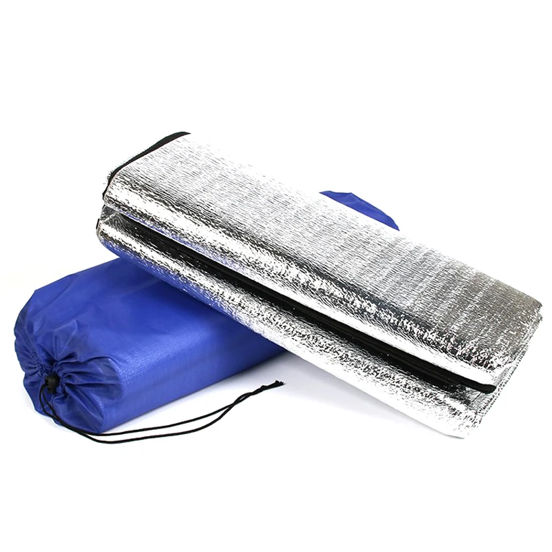 

Outdoor moisture-proof mat, double-sided thick aluminum film, wear-resistant and waterproof beach mat, portable tent floor mat