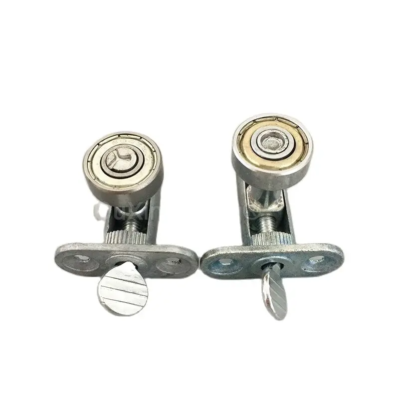 4PCS Metal Dining Table Bearing Wood Table Rail Bearing Lift Table Skip Bearing Rollers Table Repair Parts Furniture Fittings