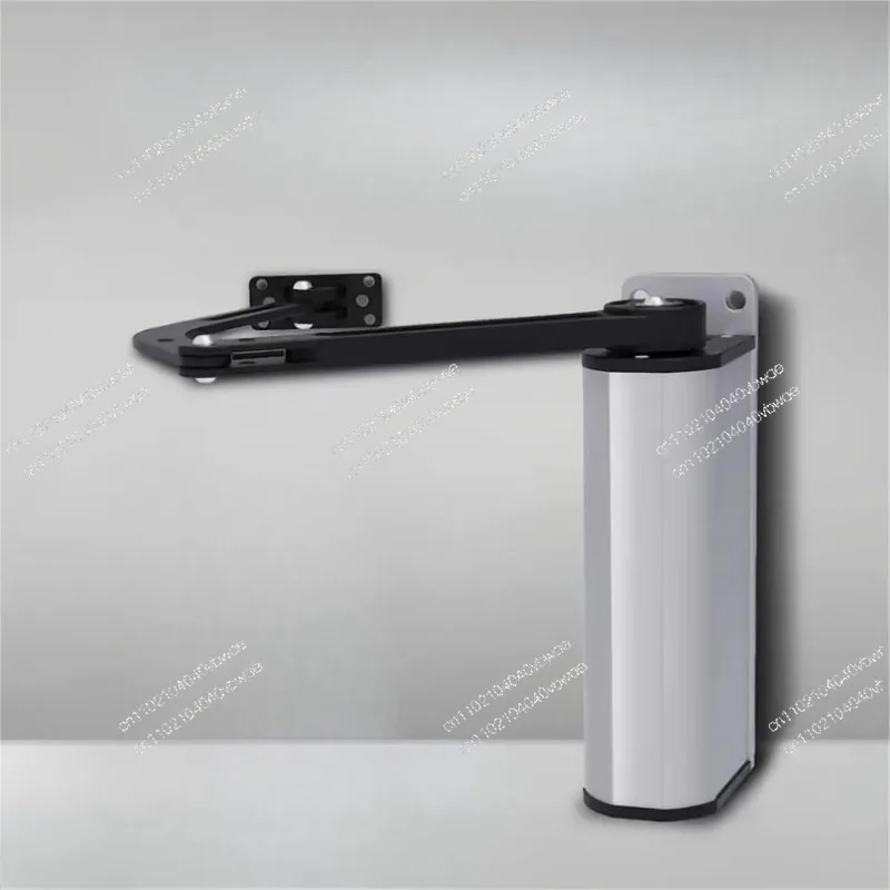 Special door opener for heavy-duty doors, door closer, waterproof side-mounted crank arm type 90 degrees