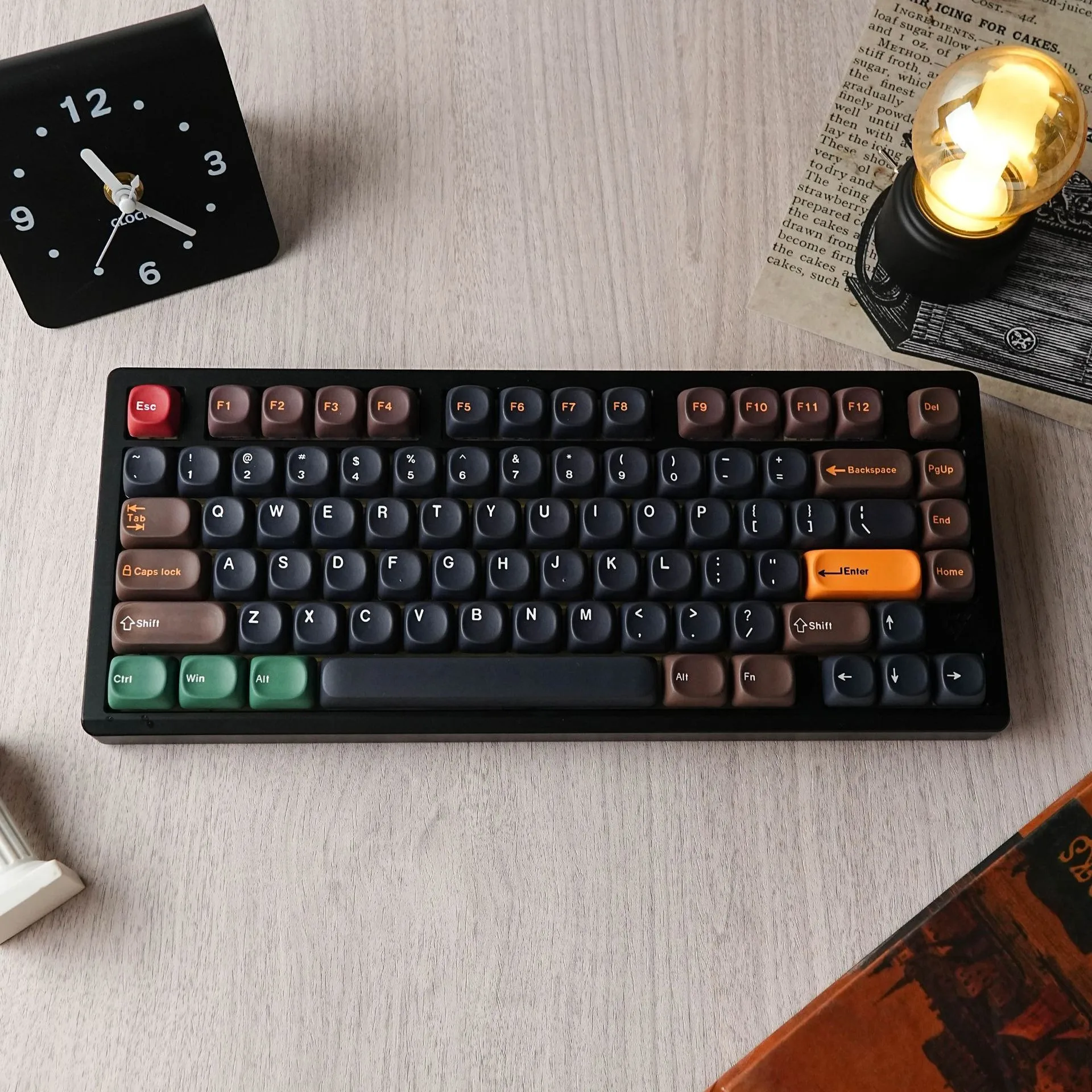 Spanish French Russian German Abnt2 Korean UK Japanese MOA Profile PBT Keycaps Mechanical Keyboard Keycap ISO Enter 7U Key Caps