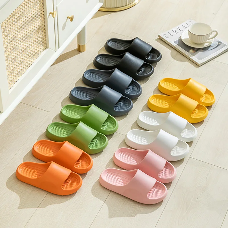 Big Size 47 48 50 Men Summer Slippers Indoor EVA Women Slipper Sandals Bathroom Flip Flops Bedroom Flat Slides