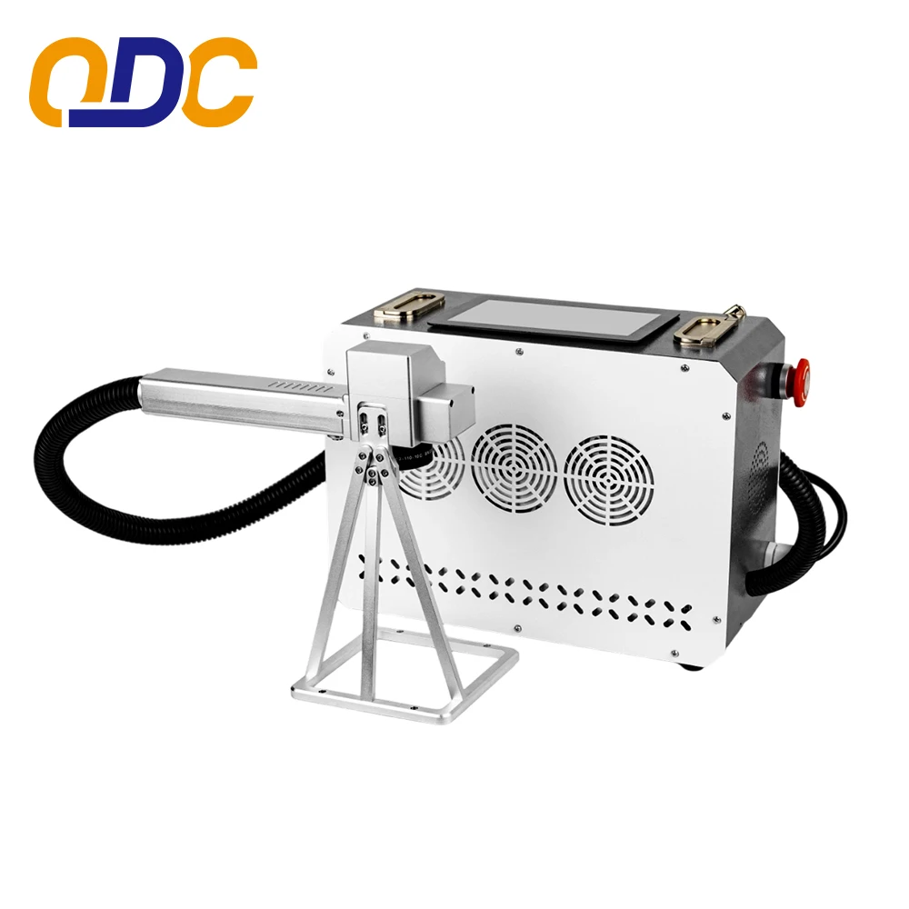 

Portable Pulse Laser Cleaning Machine Used for Wood Paint Stripping Oil or Oxidation Layer Removal Metal Rust Removal
