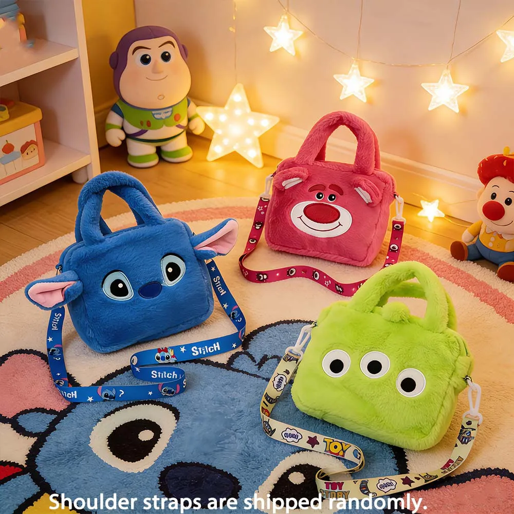 Disney Stitch Lotso，Minnie Mickey backpack bag,Shoulder bag,Plush wallets, silicone coin purses ,colorful,birthday gift,cosplay - view 2