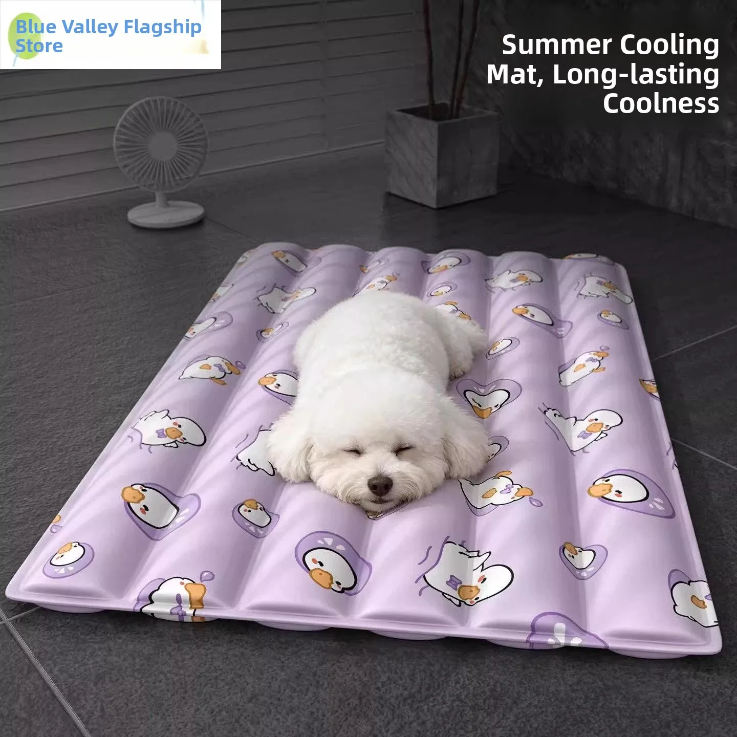 pet-cooling-mat-summer-sleeping-pad-for-dogs-and-cats-temperature-regulation-comfortable-soft-material-durable-easy-to-clean