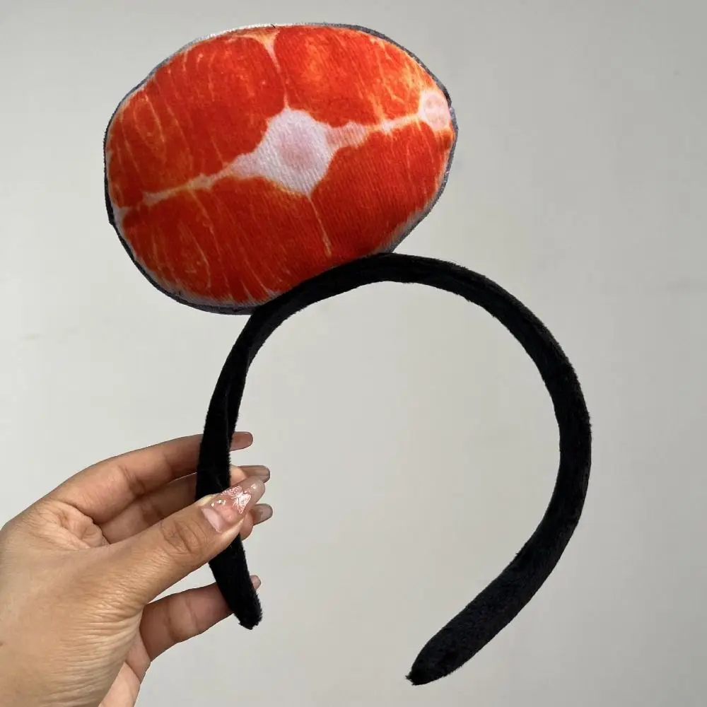 شخصية Kawaii مقلد الغذاء الشعر هوب أغطية الرأس الكورية نمط الفواكه عقال الموز البطاطس الخضار العصابات الشعر يوميا