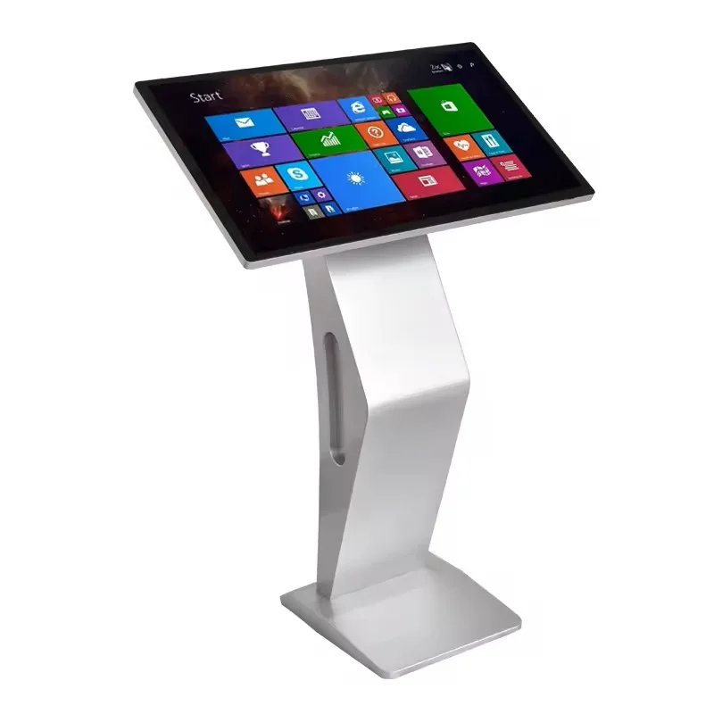 21.5 Inch Horizontal Interactive Capacitive Touch Screen Kiosk Information LCD Display Digital Signage Advertising Player Kiosk