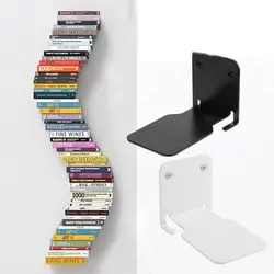 Invisible Floating Bookshelf Wall Mounted  Book Shelf Home Decoration Book Organizer