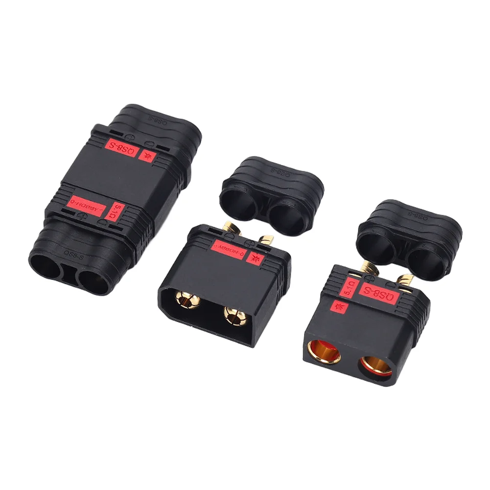 QS8-S For Battery Connector Pair with Anti-Spark Design Compatible with Energy Storage and Electric Vehicle Setups