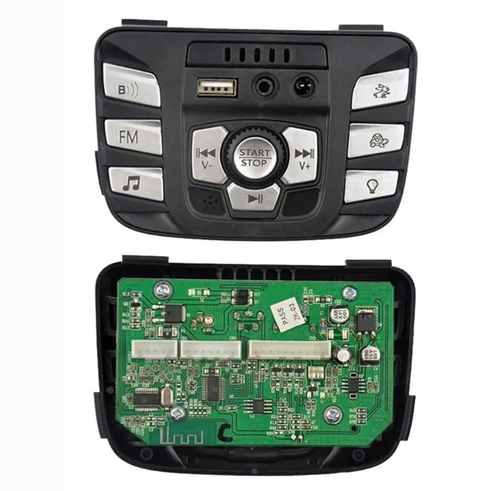 Multifunctional Music Pane Stroller Accessories Children's Electric Car Electricity Display RC Accessories Remote Control