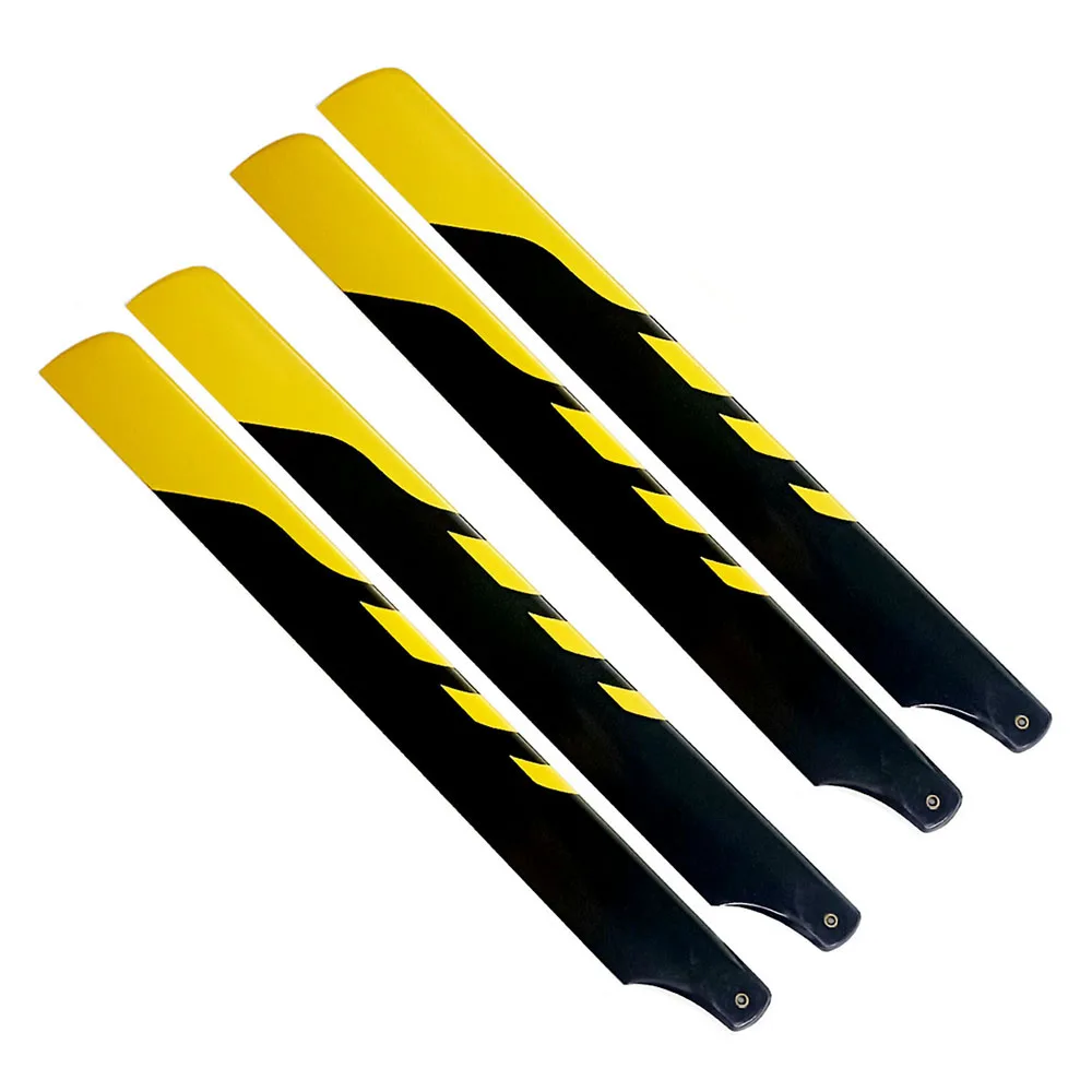 2Pairs 325MM Fiber Glass Main Rotor Blades For Align T-rex 450 RC Helicopter