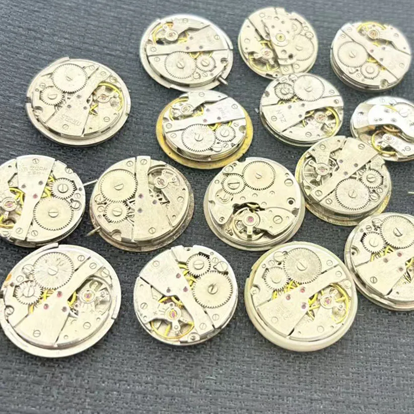 6pcs Watch Movements Accessories Miscellaneous Mechanical Movements Steampunk Movements DIY Mixed Movements