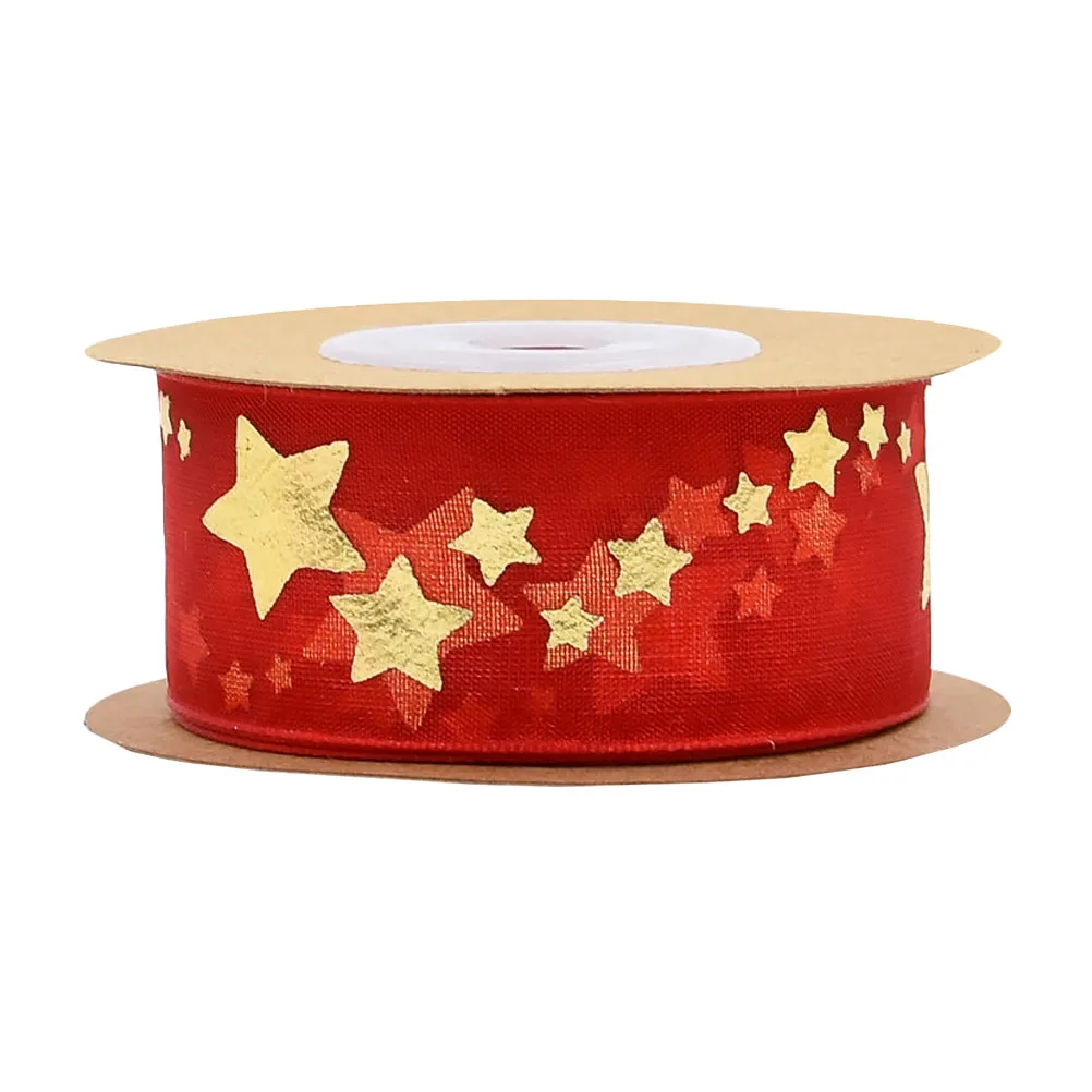

Christmas Straps Craft Ribbon Grosgrain Oink Xmas Unique Gift Ornament Small Polyester Ribbons