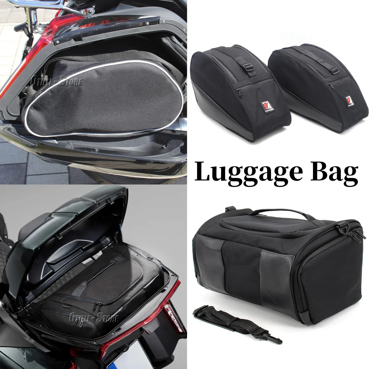 

For BMW K1600B K1600GA K1600 Grand America Motorcycle Accessories Luggage Bags Top Box Inner Bags Side Case Liner Saddlebags
