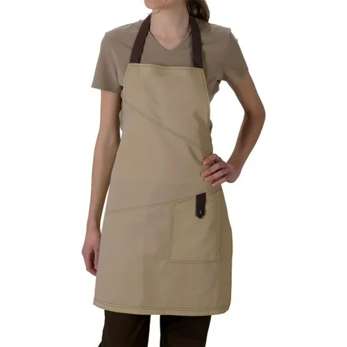 Medusa Forma Bib Apron Master Chef-Barista-Cook-Barber-Tattoo-Kitchen-Chef Waiter Apron cream