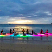 E SUP Stand up Paddle Board With Led Light Shine Surfing Glow sup Luminous Water Play Equipment