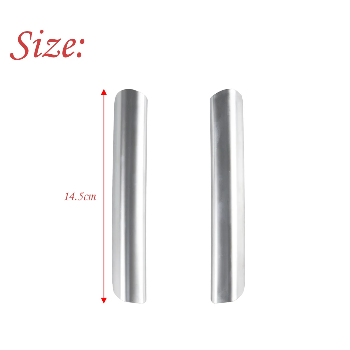 Front Left & Right Interior Door Handle Grab Trim Molding Silver for Ford Escape 2013-2019 CJ5Z7822620-AA CJ5Z7822621-BA