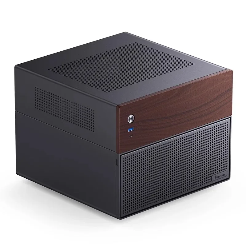 Multimedia all-in-one server, Electric Electric 2. Small NAS storage, 5 hard drives, hot-swappable, 6 hardware ports.