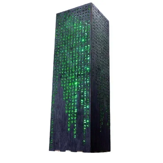 Electronic Sports  Cyberpunk Gift LED Luminous Code Text Atmosphere Light