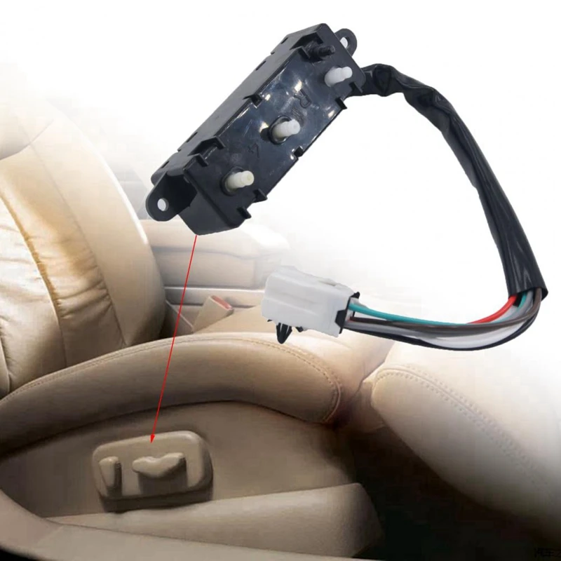 Seat Adjust Switch 87016-9W10B 870169W10B With Wire Anti-Aging ABS Right Seat Control Switch For Nissan Teana 2005