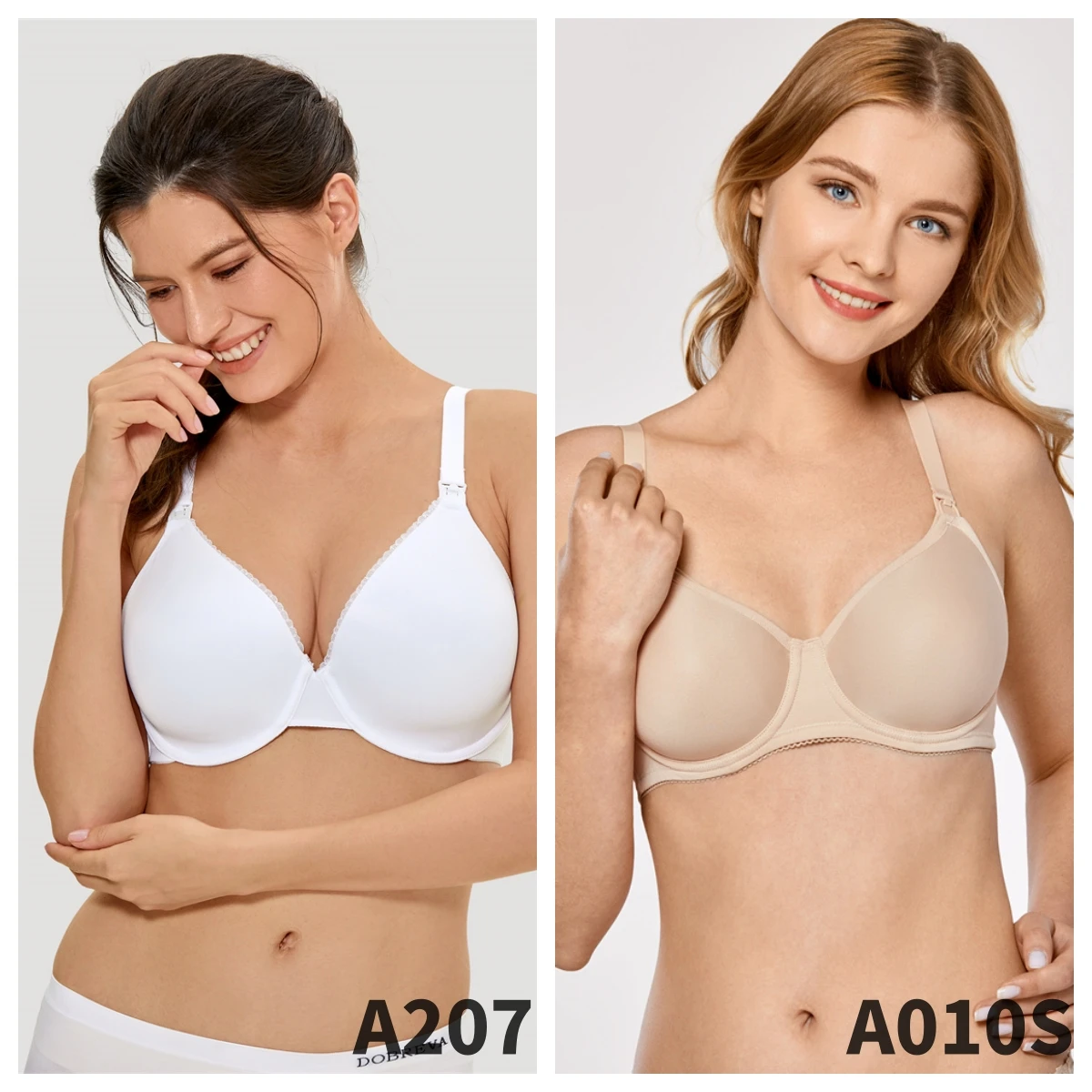 GRATLIN مبطن Underwire كامل الرافعة دعم الأمومة حمالة صدر للرضاعة للنساء الحوامل حجم كبير C DD E F G H كوب الرضاعة