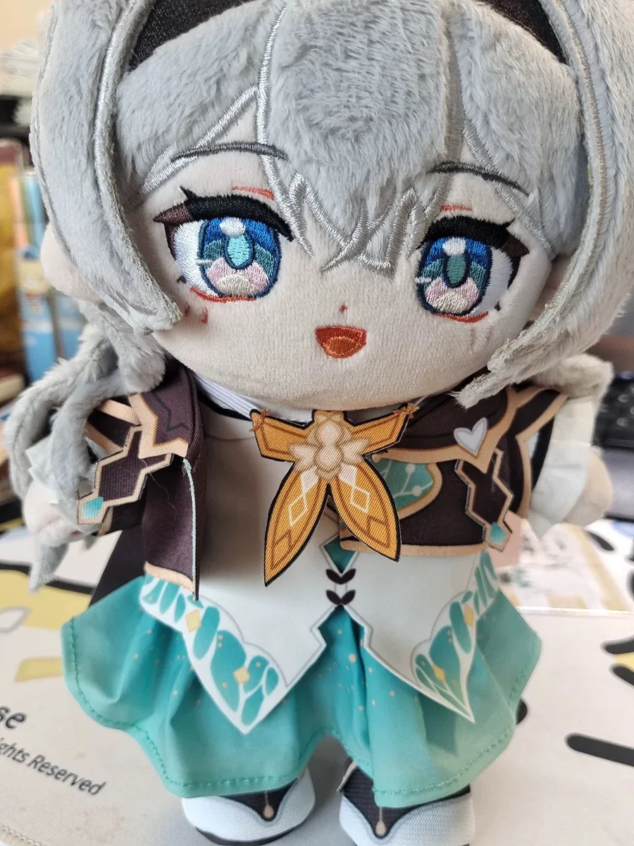 Gra Honkai Star Rail Firefly wypchane 20cm Anime Plushie zamsz bawełna ubranka dla lalki Cosplay figurka zabawka Anime dla dzieci