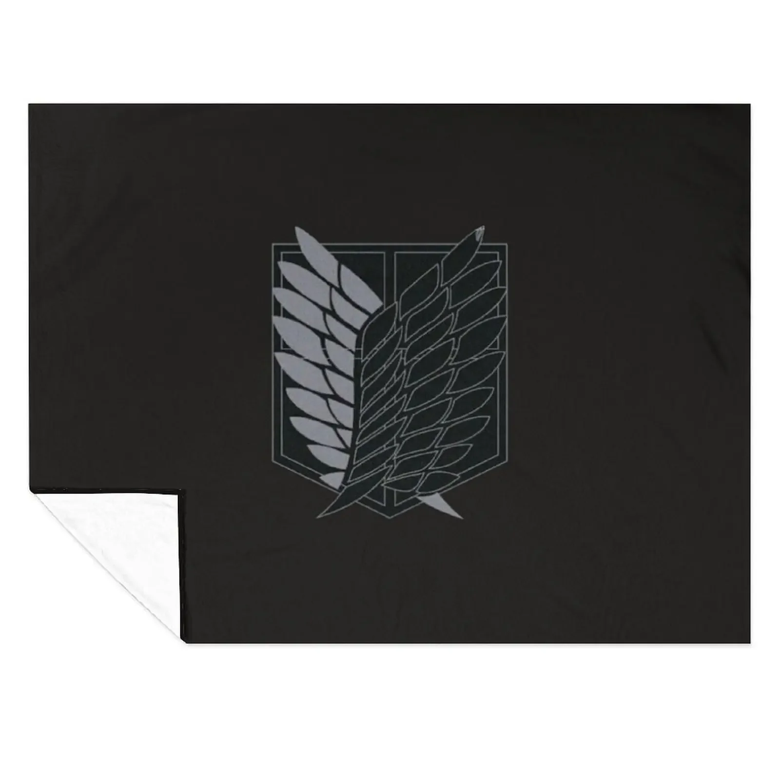 

Exploration Battalion - SNK - B&W Classic Throw Blanket Thins Plaid Vintage Quilt Blankets