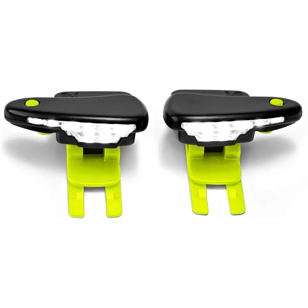 

Hands-Free LED Running Shoe Lights for Night Runners - Waterproof & Rechargeable High Visibility Gear