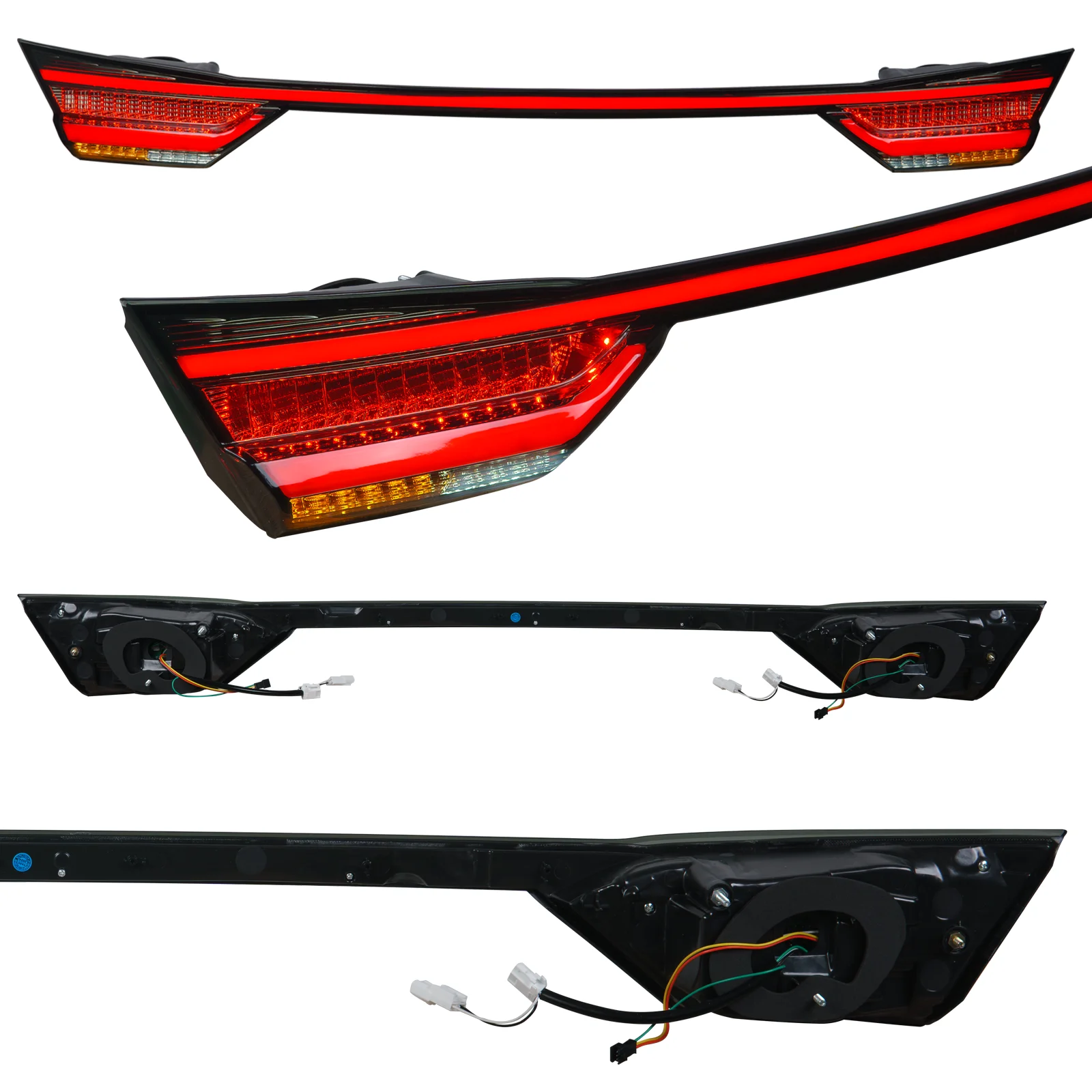 Premium LED Taillights for Camry 2018-2021/2023 - Sequential Turn Signals & Trunk Light Integration