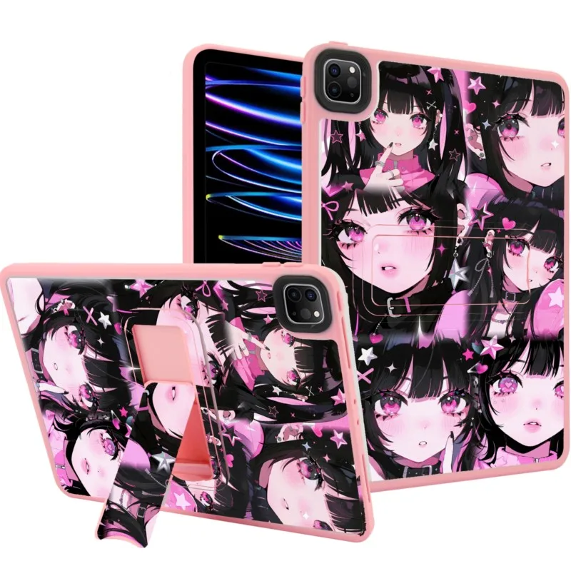 

Чехол для планшета с милой девушкой в стиле аниме для HUAWEI MetePad SE 11 дюймов MetePad Pro MetePad 11,5 дюймов 11,5S 2024 2023 2021 2025 HONOR X8a X9 11 дюймов, чехол