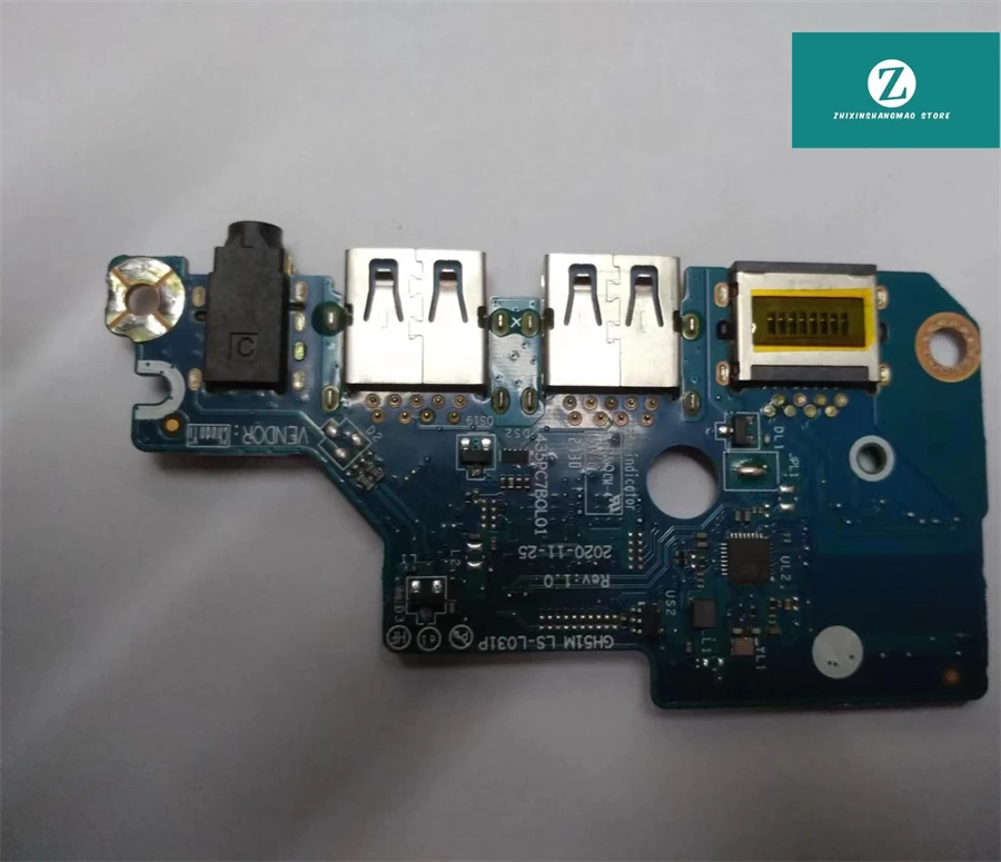 FOR Acer Predator Helios PH315-54 AN515-56 AN515-45 15.6 Audio LAN Ethernet USB Board LS-L031P 06NH0F 6NH0F