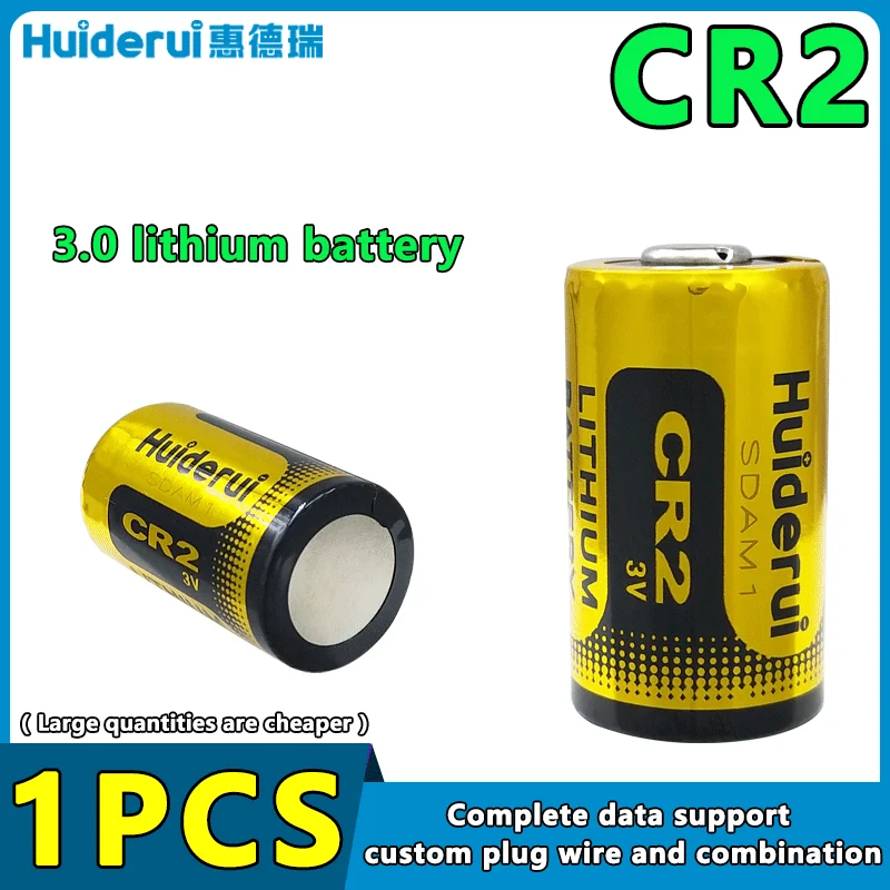 1PCS CR2 CR15H270 CR15266 DLCR2 ELCR2 3V Lithium Battery For LED Flashlight Digital Camera Doorbells Alarm Dry Primary Battery