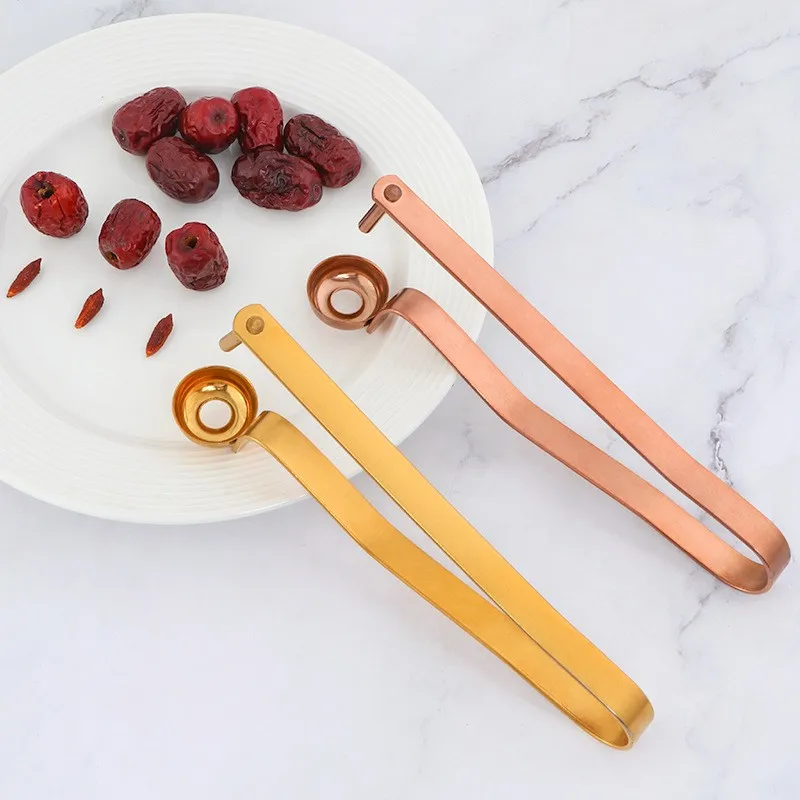

Kitchen Fruits Tool Stainless Steel Red Date Stone Remover Cherry Pitter Seed Corer Tool