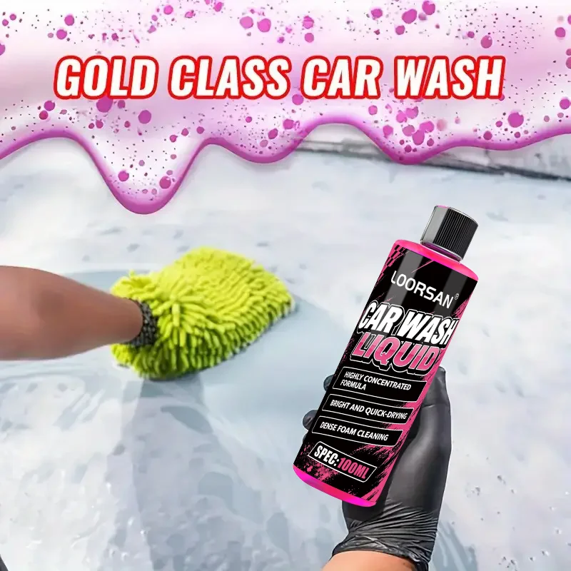 LOORSAN Car Wash Liquid High Foam Car Shampoo Deep Cleaning Auto Detailing Soap For Vehicle Paint Care Dirt Removal Car Supplies view 6