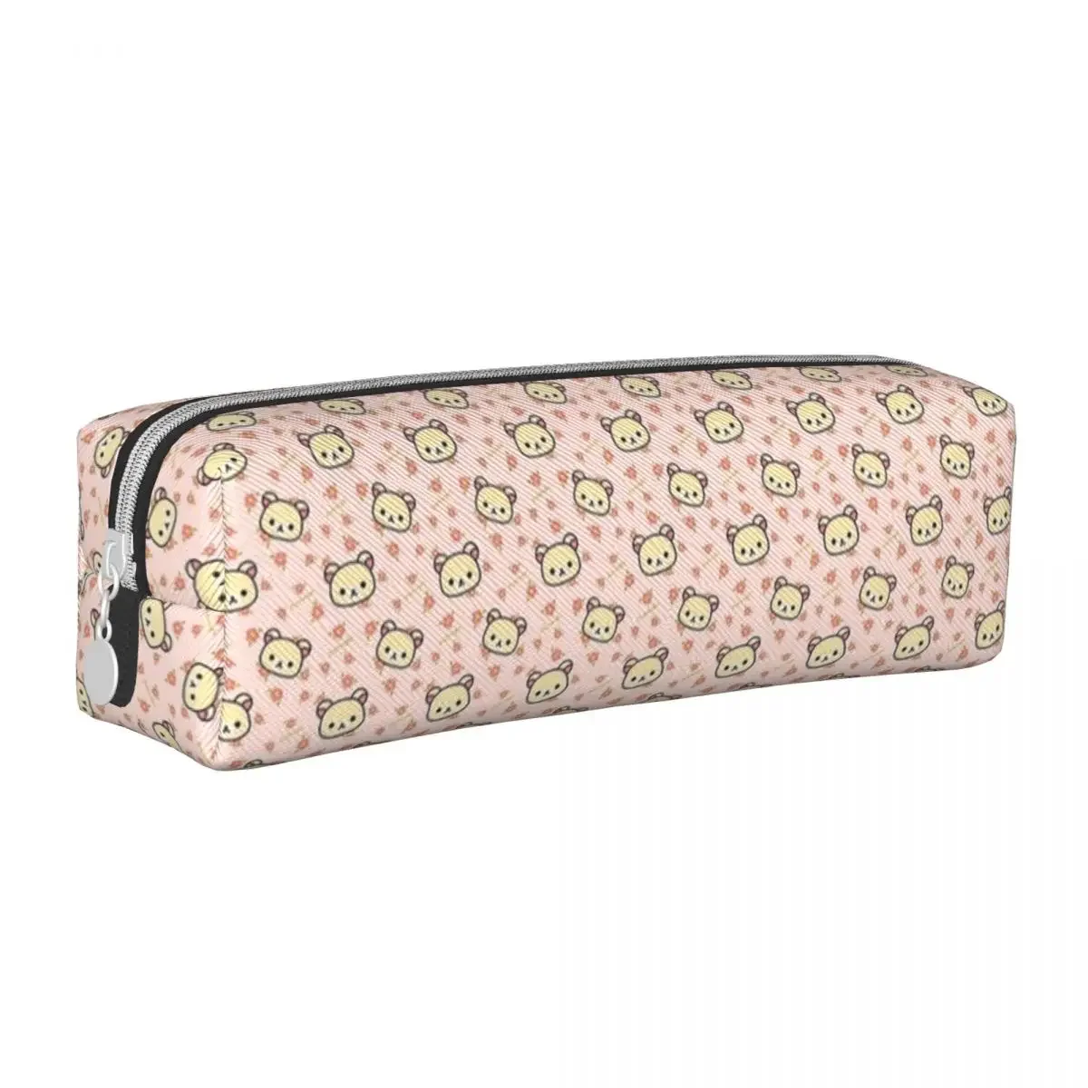 Pink Korilakkuma Pencil Case Rilakkuma Pen Bag Girls Boys Big Capacity Office Gifts Pencilcases